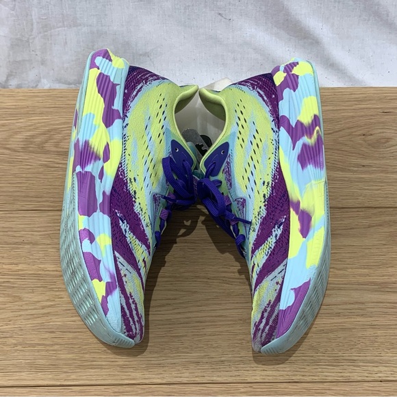 ASICS Noosa Tri 15 Yellow Purple Running Shoes Women’s Size 8 (no insoles) - Picture 5 of 8